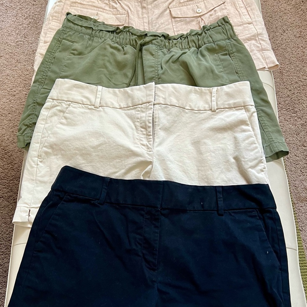 Lot of 4 Loft Shorts size 12